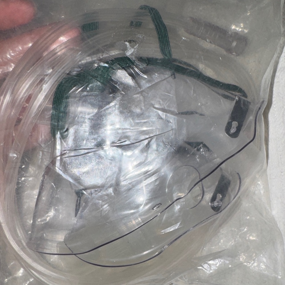 Vapor Inhaler Clear Face Shield with Green Strap replacement parts